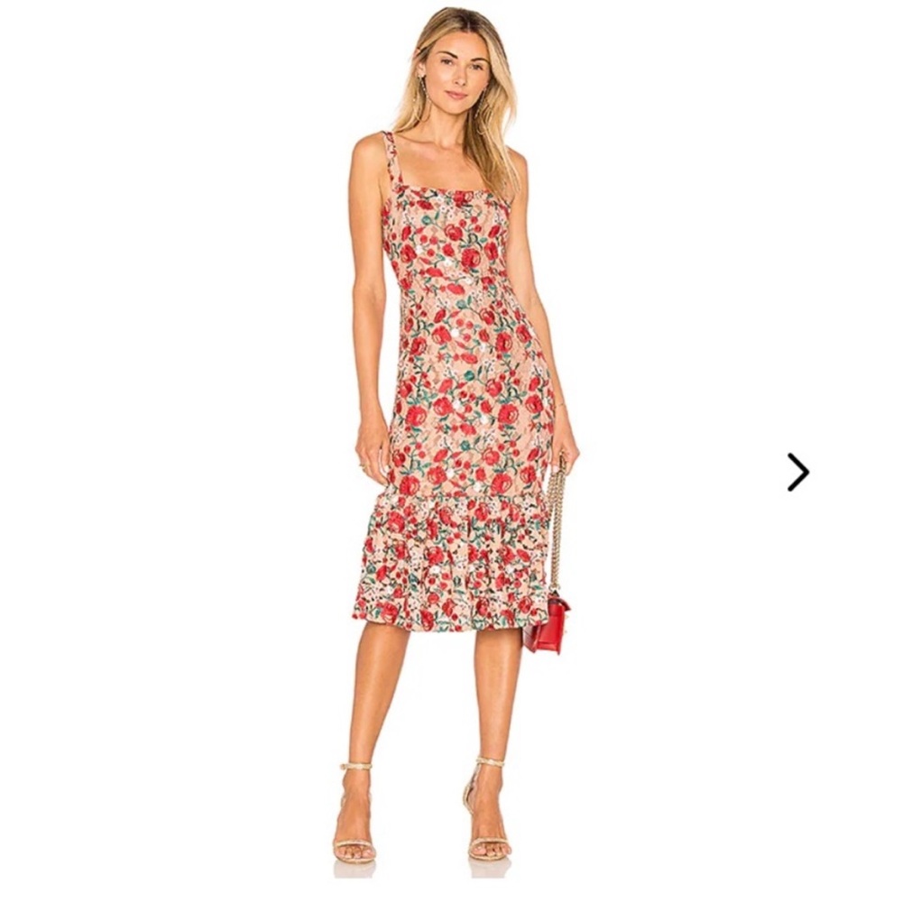 Lovers + Friends Under the Stars Midi NWT SZ XL